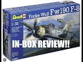 Revell 1/32 FW 190 F-8 review