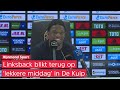 Malacia over klik met Sinisterra op linkerflank Feyenoord: 'Het loopt zeker lekker'