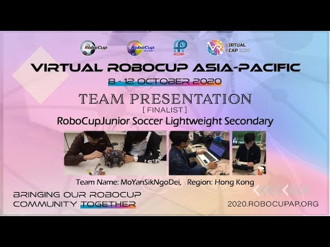 R20.5.13-Hong Kong Region-TEAM:MoYanSikNgoDei-Finalist Presentation-RCJ Soccer Lightweight Secondary