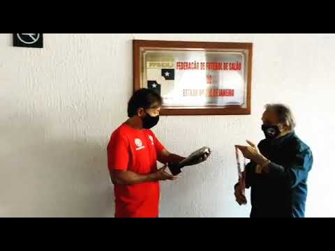 ffserj federação de futsal do Rio de Janeiro homenagem ao Zarani.