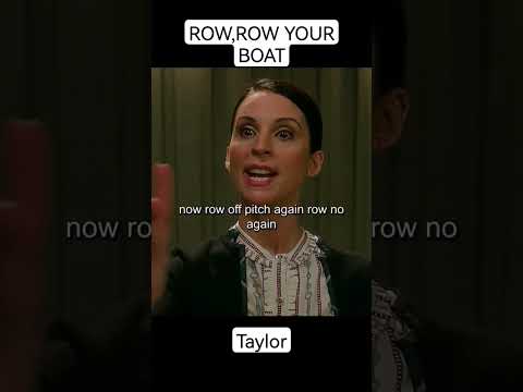 Sing ROW, ROW YOUR BOAT, MUSIC LESSON, TAYLor of AMERICAN HOUSEWIVES #fypシ #movie #movieclips #film