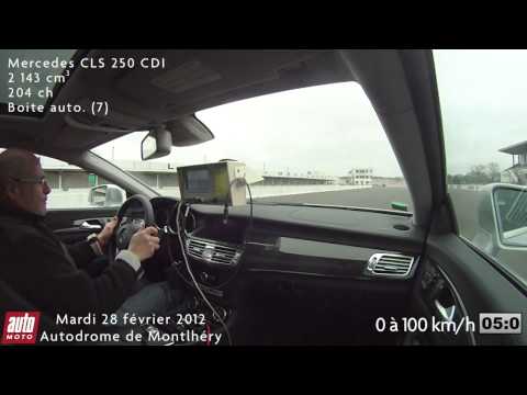 Mercedes CLS 250 CDI (0 à 100 Km/h)