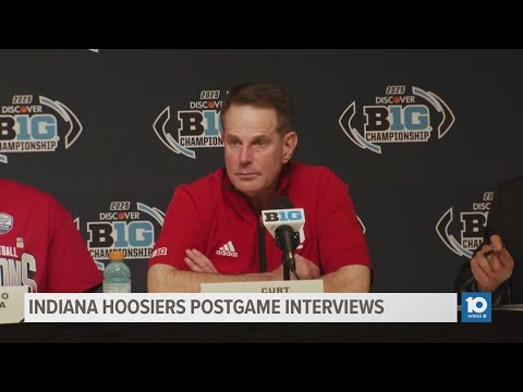 Curt Cignetti, Fernando Mendoza postgame interviews | Indiana postgame interviews