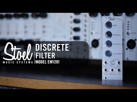 Stoel Music Systems Discrete VCF Voltage Controlled Filter Eurorack Module image 3