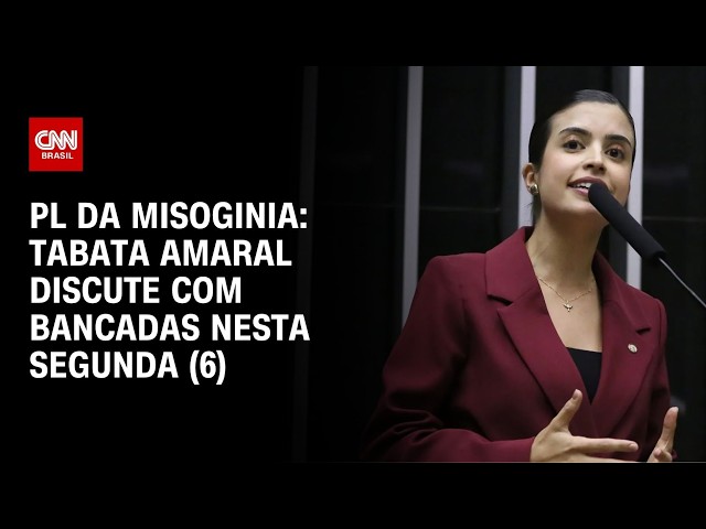 PL da Misoginia: Tabata Amaral discute com bancadas nesta segunda (6) | CNN PRIME TIME