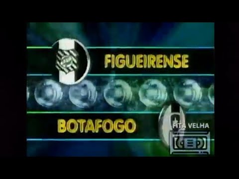 Chamada: Futebol 2002 - Figueirense x Botafogo - TV Globo (24/08/2002)
