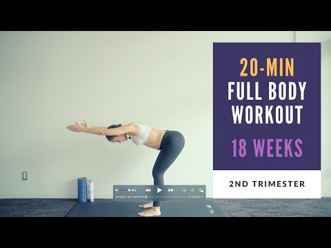 Week 18 of Pregnancy | 20-min Full Body Prenatal Workout