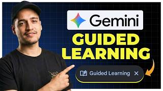 How to Use Gemini Guided Learning Feature | AI for Education 🎓