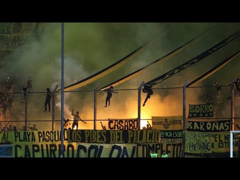 "HINCHADA DE PEÑAROL 0-0 Belgrano/ Noche Amarilla y Negra 2020 /" Barra: Barra Amsterdam &bull; Club: Peñarol