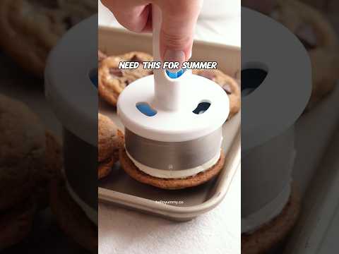 Best way to make ice cream sandwiches. Dreamfarm ice cream scoop review