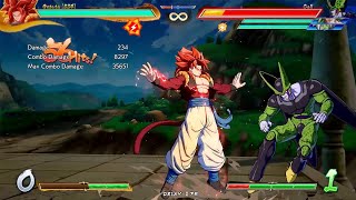 DBFZ SSJ4 Gogeta Solo T.O.D Combo