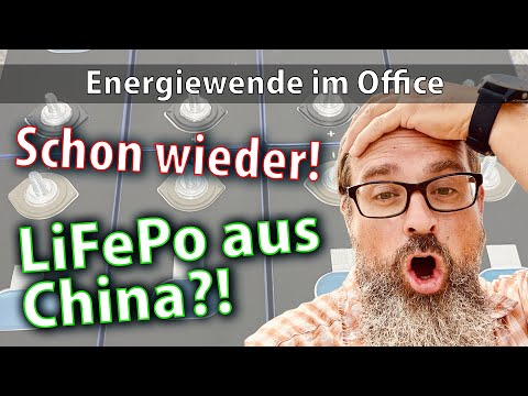 Energiewende im Büro: 1. LiFePo4 Zellen aus China?! EVE LF280K aus europäischem Lager