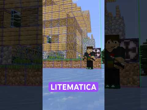 LITEMATICA ВЫШЛА НА МАЙНКРАФТ БЕДРОК (Улучшение структурных блоков) #майнкрафтпе #minecraft #bedrock