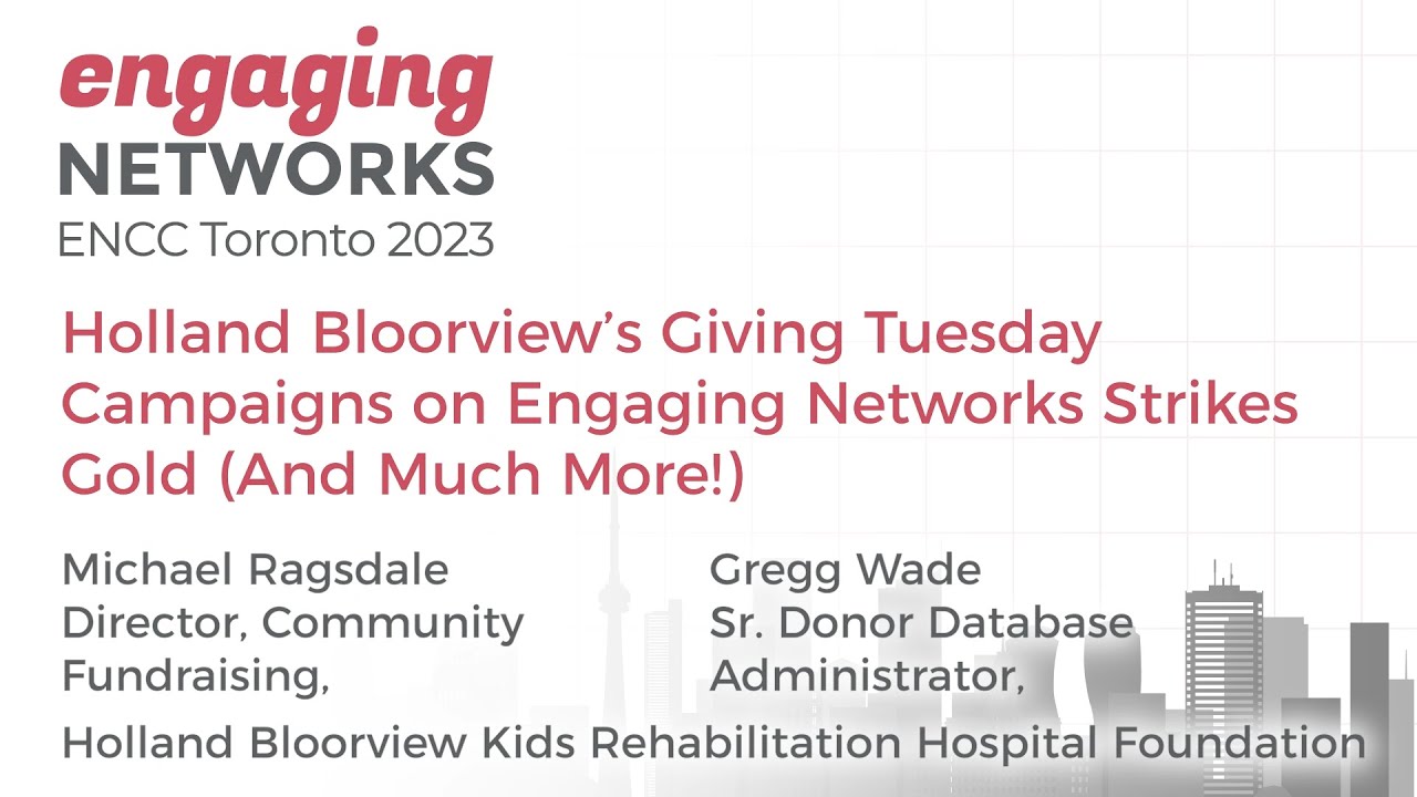 Case Study: Holland Bloorview’s Giving Tuesday Campaigns