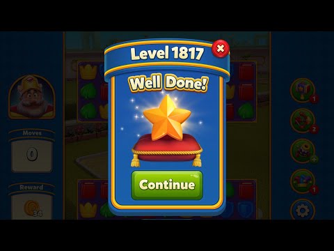 Royal Match - King Robert - Level 1817