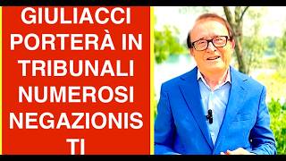 GIULIACCI PORTERÀ IN TRIBUNALI NUMEROSI NEGAZIONISTI DEL CAMBIAMENTO CLIMATICO