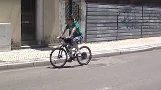 preview picture of video 'Eletric bike 48v 1000w rear motor in Ilhavo city of Portugal.'