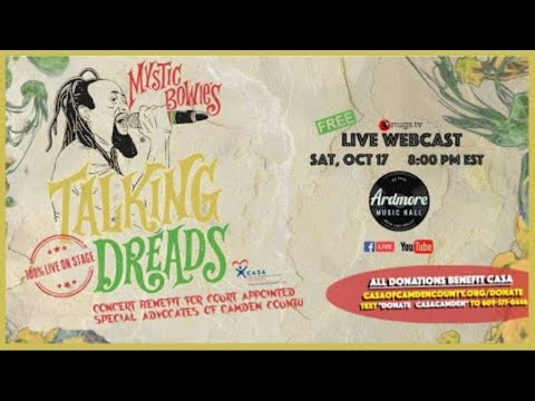 10/17/20 Talking Dreads (Reggae Talking Heads Tribute) LIVE On Stage at Ardmore Music Hall