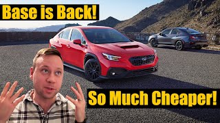 ALL 2026 Subaru WRXs Get BIG Price Cuts + Base Trim Returns!