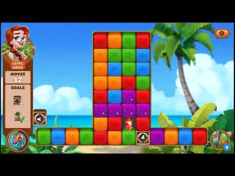 Lost Island Blast Adventure Level 1042 - NO BOOSTERS 🏝️ | SKILLGAMING ✔️