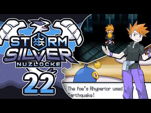 The FINAL GYM BATTLE vs BLUE! Pokemon Storm Silver Nuzlocke #22