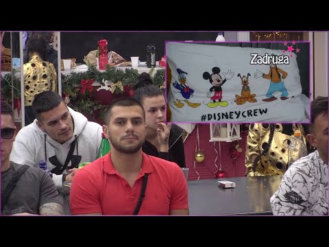 Zadruga 6 - Marko i zadrugari gledaju Milicu i Markovića kako flertuju - 06.01.2023.