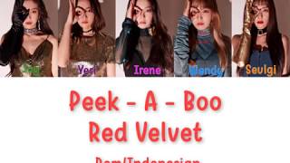 Download lagu Red Velvet - Peek A Boo Lyrics (Color Coded Lyric Indonesian|Romanized) mp3