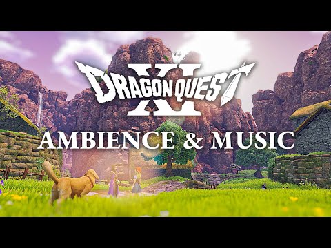 🐉 Cobblestone Village Ambience & Music 🐉 Dragon Quest XI