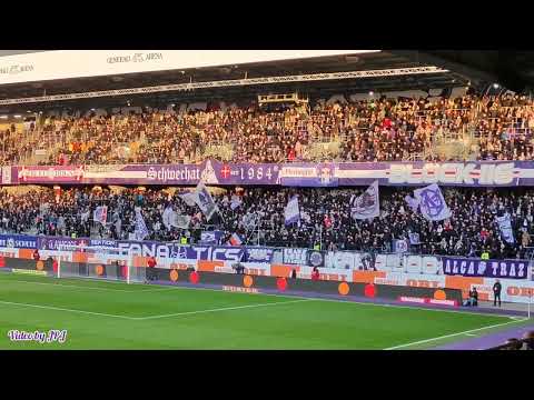 Austria Wien - Hartberg (3:0) / 25.02.23 / Support