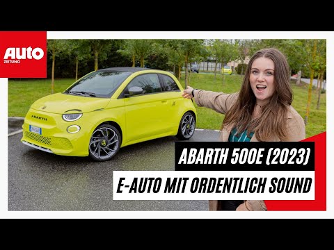 Abarth 500e (2023): Skorpion unter Strom | AUTO ZEITUNG
