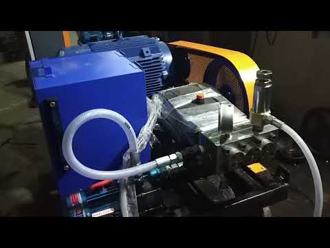 Trii-plex 1200 bar high pressure hydrotest pump, max flow ra...