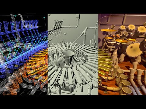 Pipe Dream Redux - Render Progression