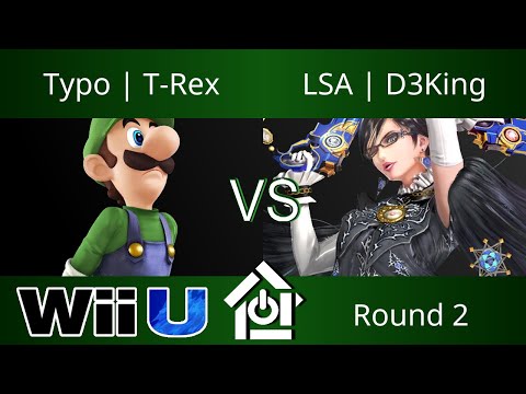 Typo House Macon 8/8/17 - Typo | T-Rex (Luigi) vs LSA | D3King (Bayonetta) - Smash 4 Round 2