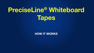 PreciseLine® Whiteboard Tapes