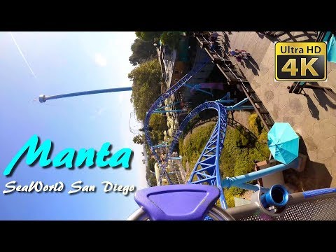 Front row point of view footage of Manta