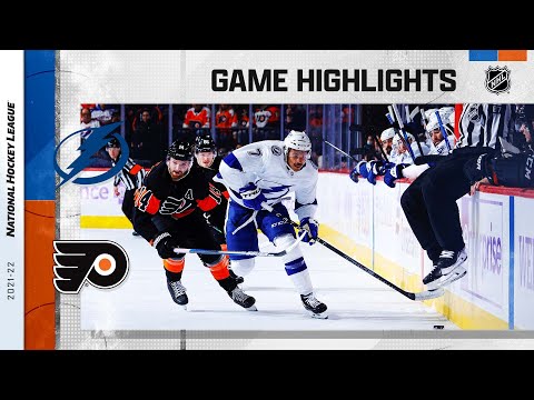 Lightning @ Flyers 11/18/21 | NHL Highlights