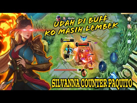 CARA SILVANNA HAJAR PAQUITO SAMPE FEEDER | SILVANNA BEST BUILD 2022 | MOBILE LEGENDS