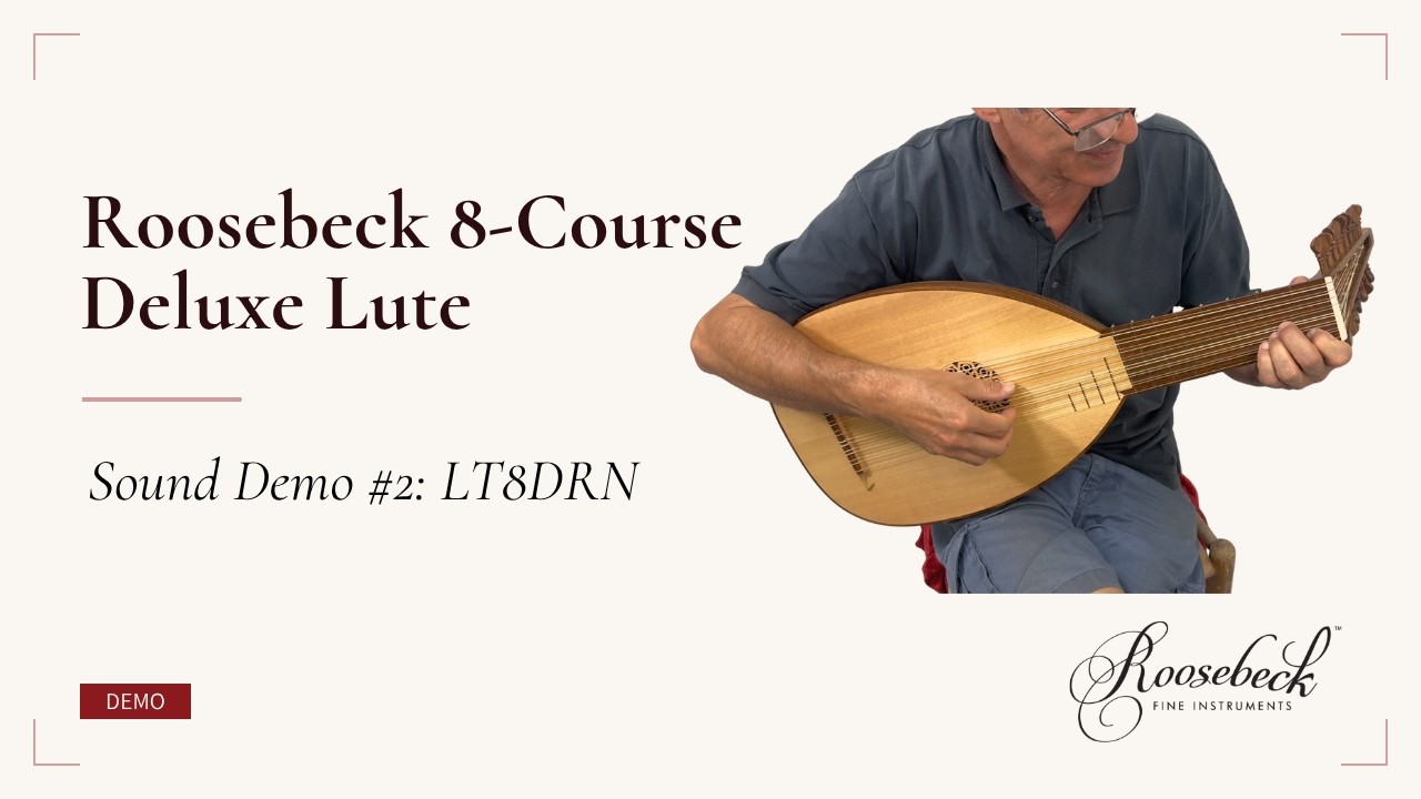 Roosebeck Deluxe Lute, 8-Course