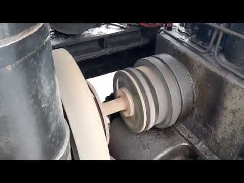 RPSI's Ruston DS88 shunter running first time in 8 years.