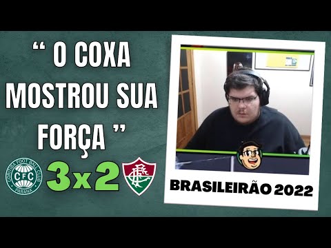 CASIMIRO REAGINDO A CORITIBA 3 X 2 FLUMINENSE