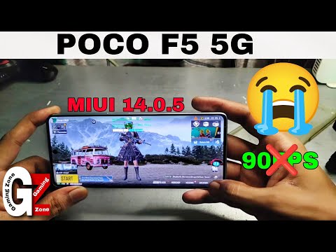 BGMI 90FPS In POCO F5 | After Update 😭