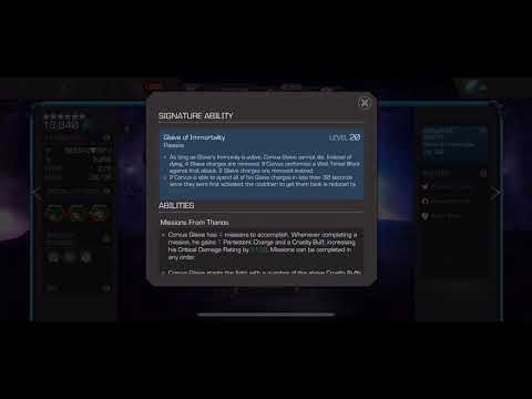 Awakened 6* Corvus Glaive Game Play - More to Come ( Duped R2 6* Corvus MCOC )