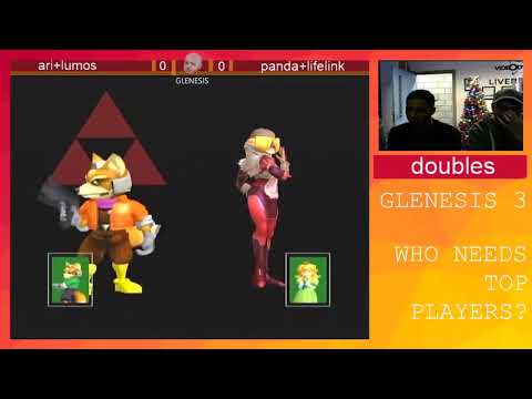 Glenesis 3 - Ari/Lumos (Fox/Shiek) vs. Lactose Lad/Wolfgarden (Fox/Fox) - Doubles WF