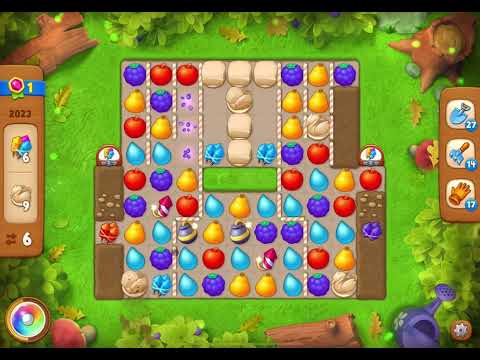 GardenScapes Level 2023 no boosters (18 moves)