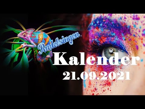 Der Mitsing-Kalender am 21.09.2021  - Tag 264