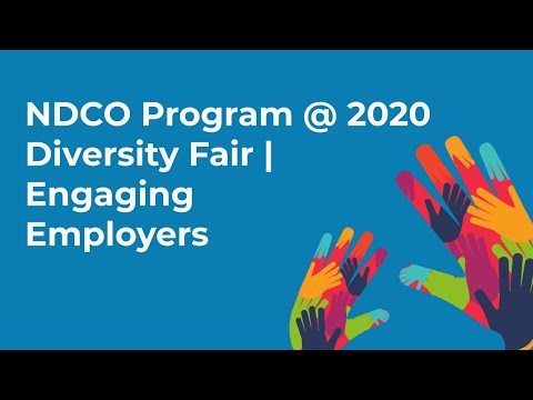 NDCO Program @ 2020 Diversity Fair | Engaging Employers