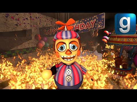 Gmod FNAF | Burning Five Nights at Freddy's 2 To The Ground!!!
