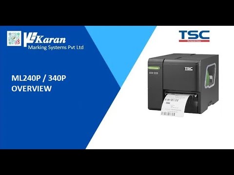 TSC ML340P 300dpi Thermal Barcode Printer