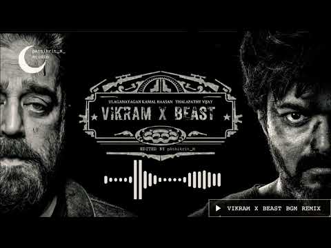 Vikram X Beast  BGM Remix Ringtone _ Ulaganayagan Kamal Hasan X Thalapathy Vijay  #shorts