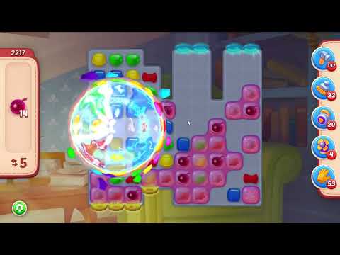 Homescapes 2217 Level - 18 moves - NO BooSTERS